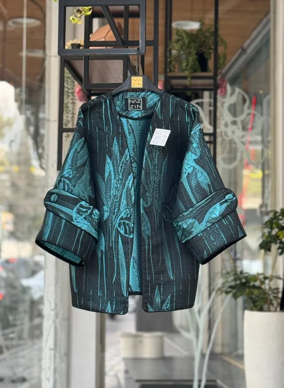 مانتو ژاکارد عید طراحی شده PM000491