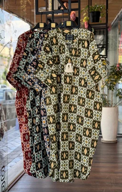 پیراهن طرح دارPM000591