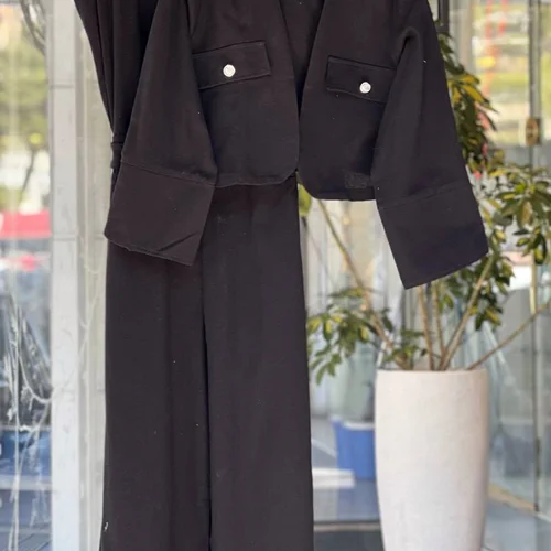 ست اورال و کت کوتاه لینن PM000514