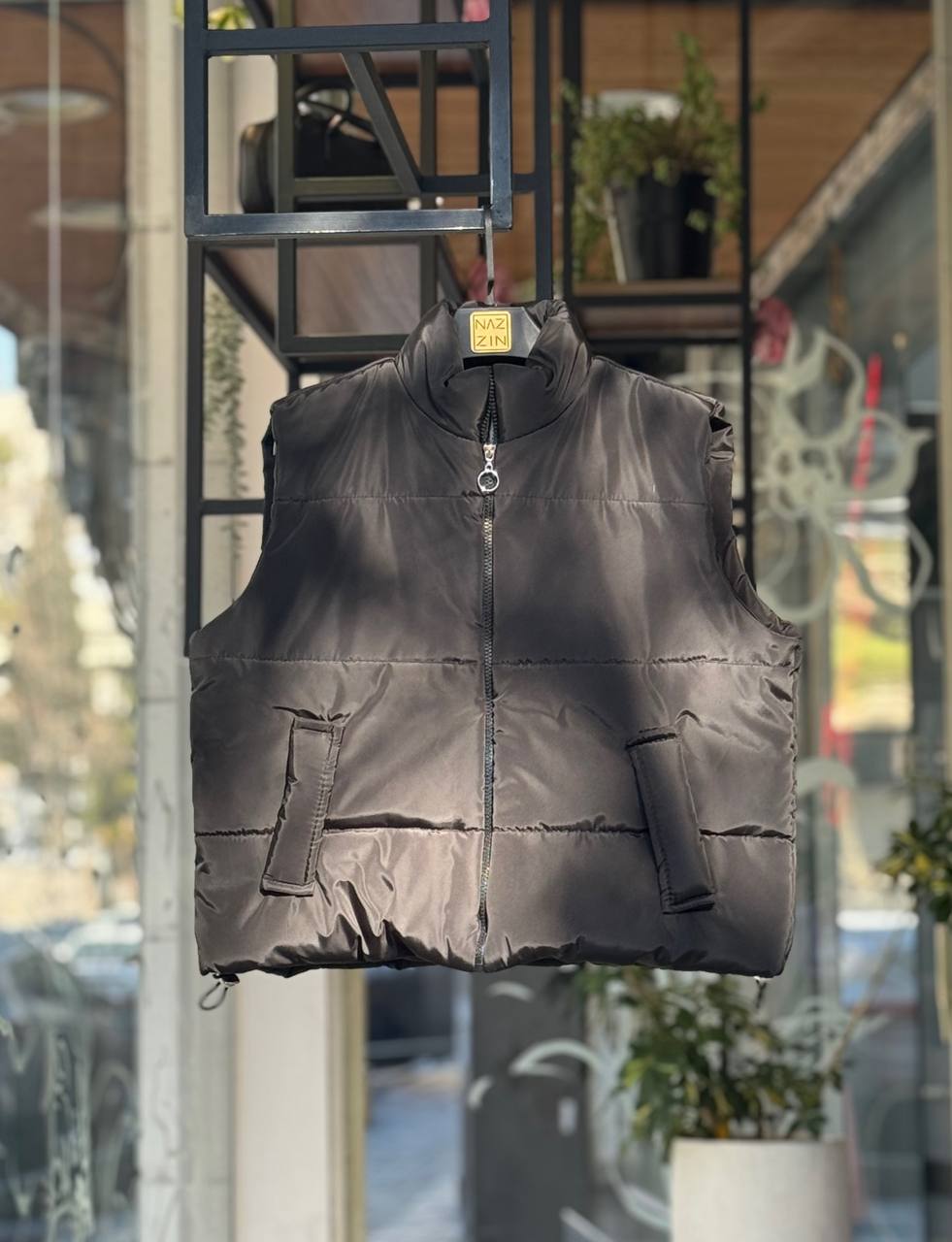 پافر مشکی کوتاه CW0026