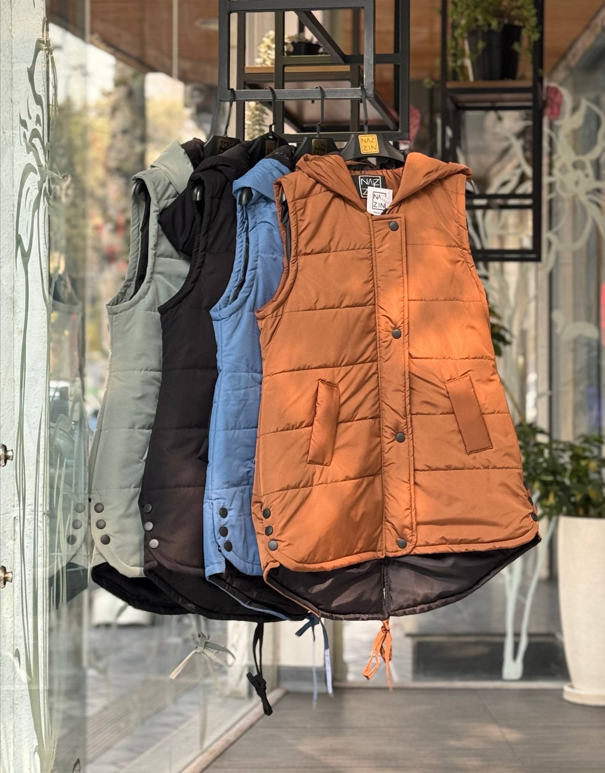 پافر اسپرت کلاه دار CW0011