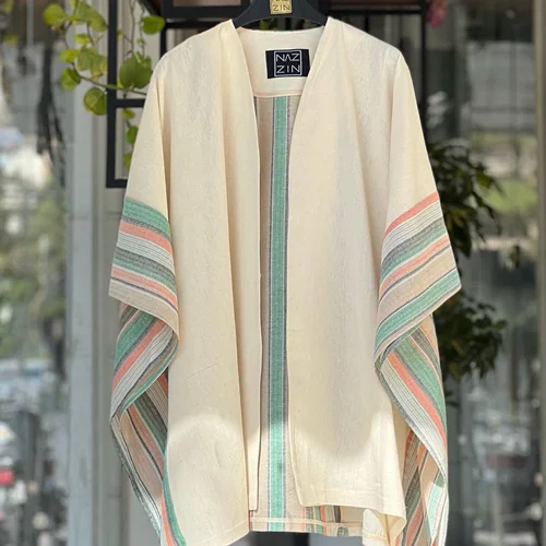 ست شومیز و پانچو راه راهPM00376