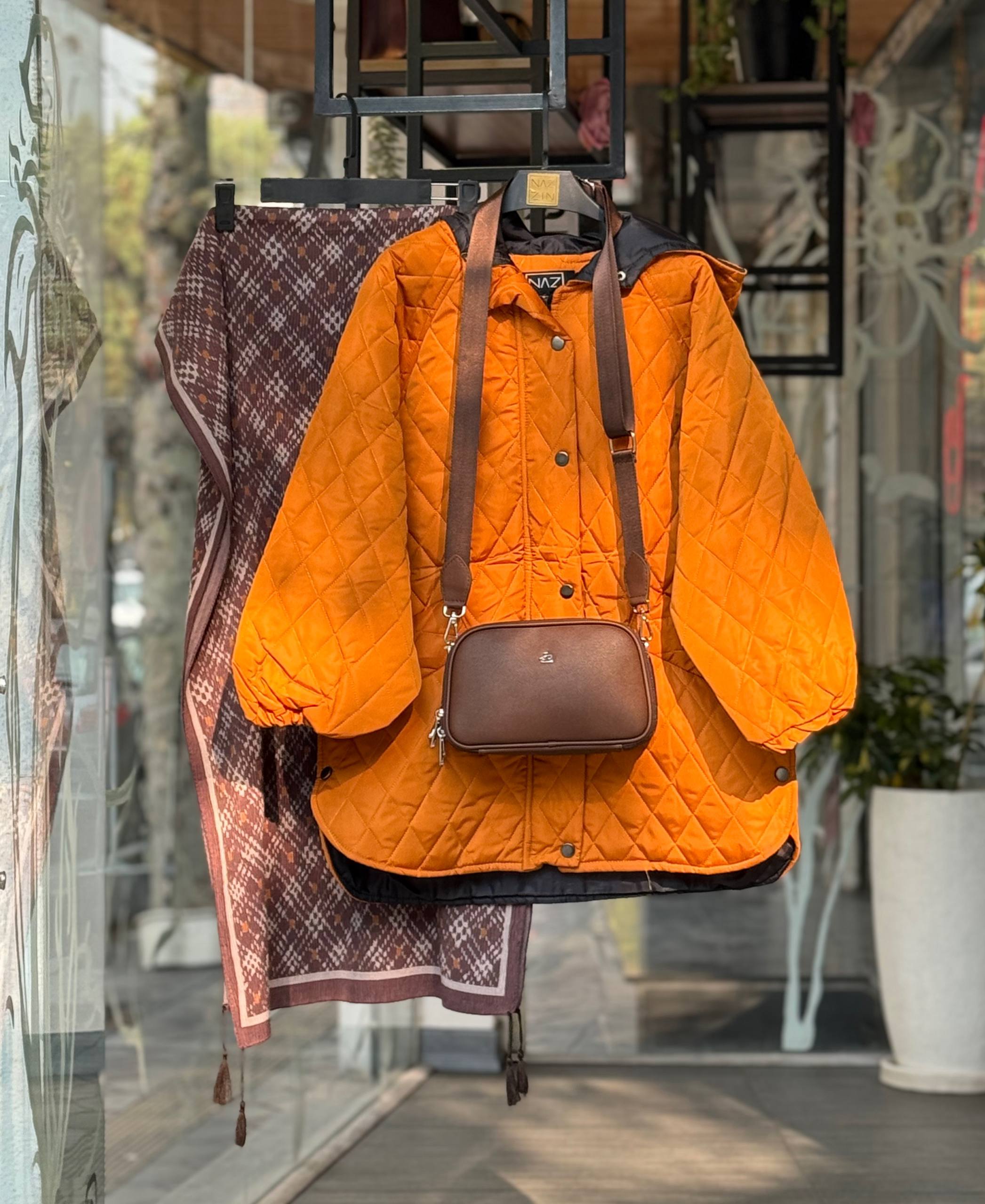 کاپشن کلاه دار CW0025