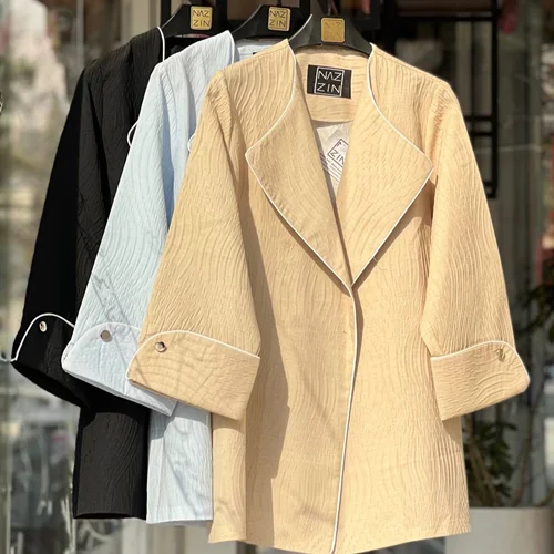 مانتو ژاکارد بهاره PM000480