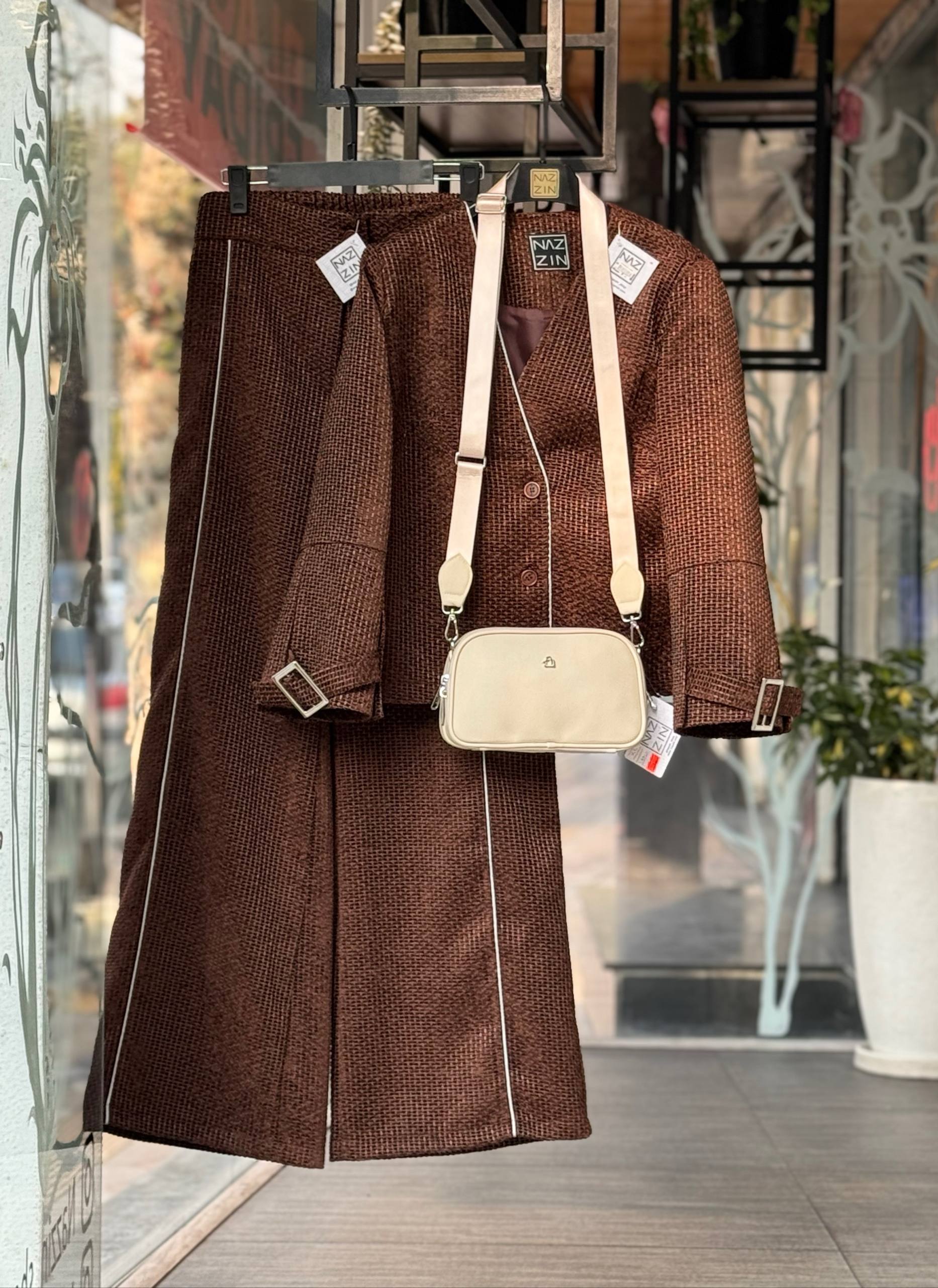 کت و شلوار مخمل CW0006