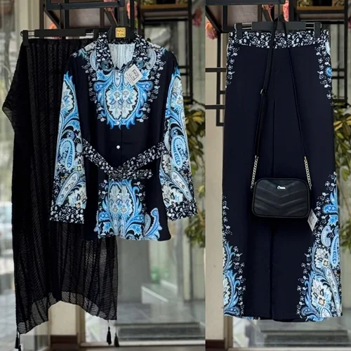 ست شلوار و شومیز اسپرینگ PM000616