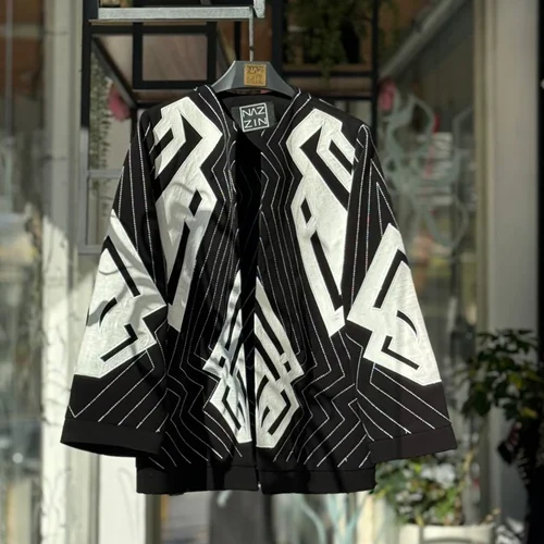 کت مرویجت گلدوزی مجلسی کالکشن بهاره ناززین PM000484