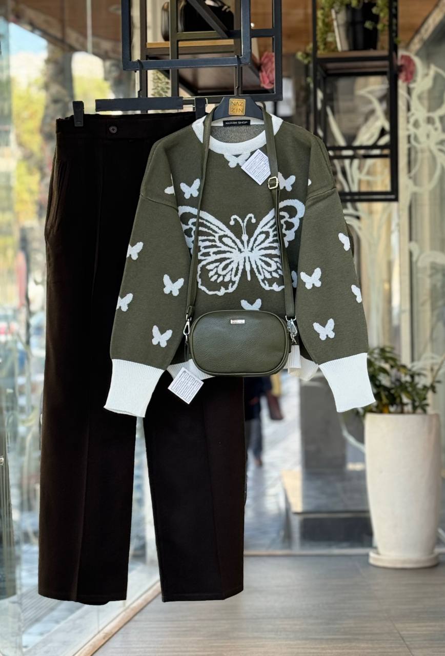 بافت طرح پروانه DW0027