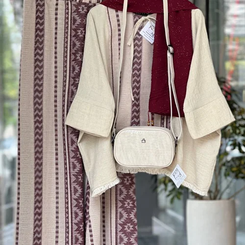 ست شومیز و شلوار بوهو PM000564