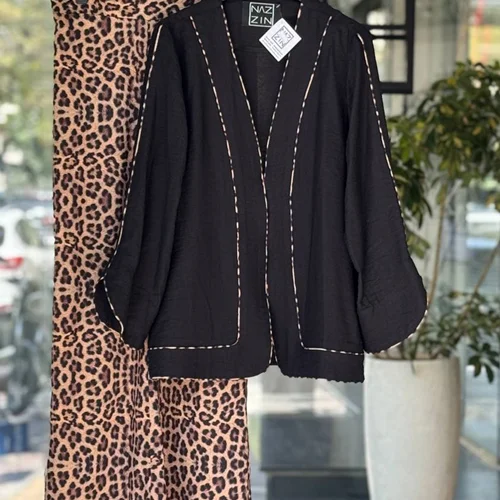 ست کت و شلوار پلنگی PM000627