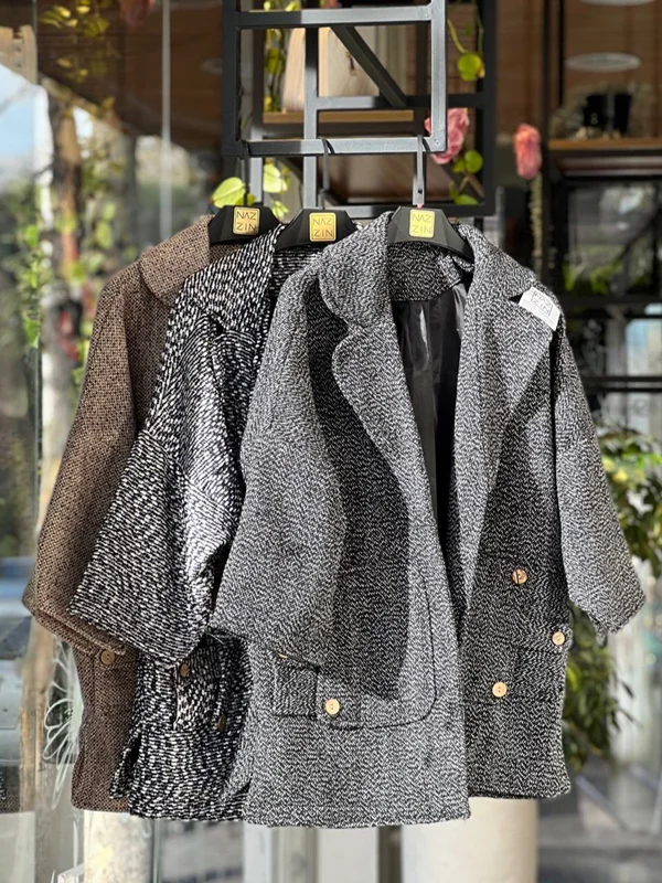 کت یقه انگلیسی کچه PM00406