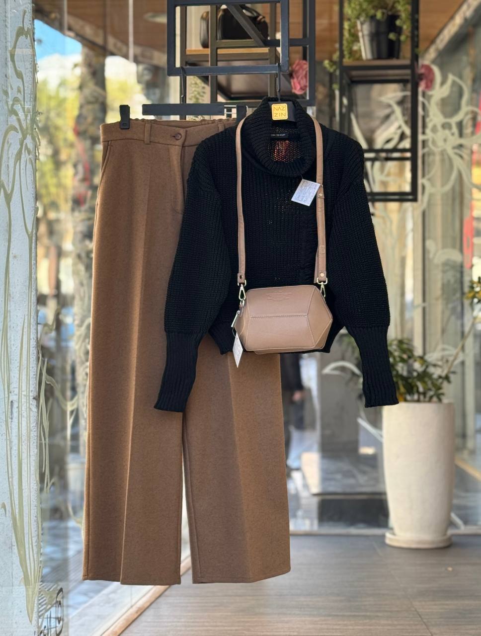 بافت یقه شل DW0021